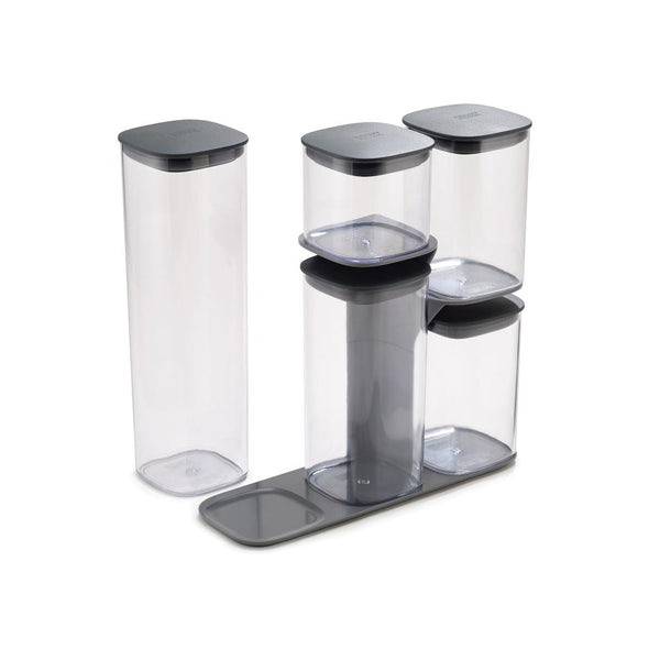 3 Or 5 Piece Storage Container Set With Stand