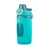 Bubba Flo Kids Water Bottle With Silicone Sleeve 16 Qz Aqua