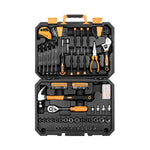 Dekopro 128 Piece Tool Set General Household Hand Tool Kit Auto Repair Tool Set With Plastic Toolbox Storage Case