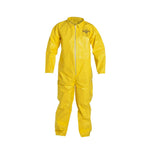 Dupont Tychem 2000 Disposable Chemical Resistant Coverall With Serged Seams And Open Cuff