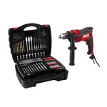 Skil 75 Amp 05 In Corded Hammer Drill With 100pcs Drill Bit Set Hd182002