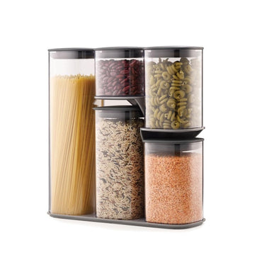 3 Or 5 Piece Storage Container Set With Stand