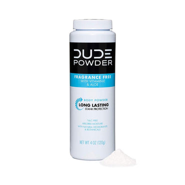 Dude Body Powder Talc Free Formula Corn Starch Based Daily Post Shower Deodorizing Powder For Men