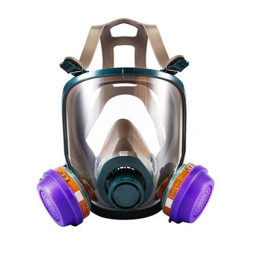 Holulo Full Face Respirator With Filter Cartridge Protection Industrial Grade Quality Organic Vapor Respiratory Protection Safety Mask