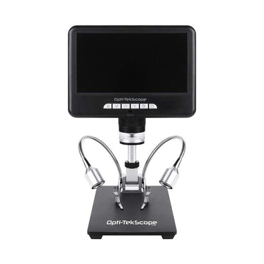 Opti Tekscope Ot S7 7 Inch Digital Lcd Microscope Camera Magnifier 100x Magnification