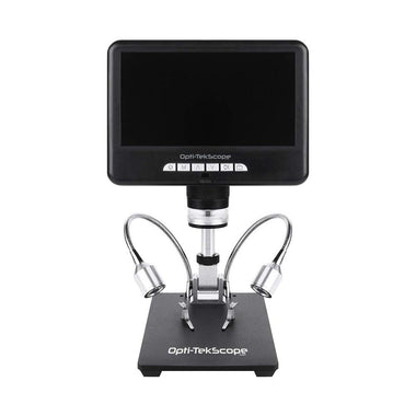 Opti Tekscope Ot S7 7 Inch Digital Lcd Microscope Camera Magnifier 100x Magnification
