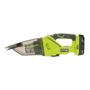Ryobi P714k One Plus 18 Volt Lithium Ion Cordless Wall Mounted Dry Hand Vacuum Kit